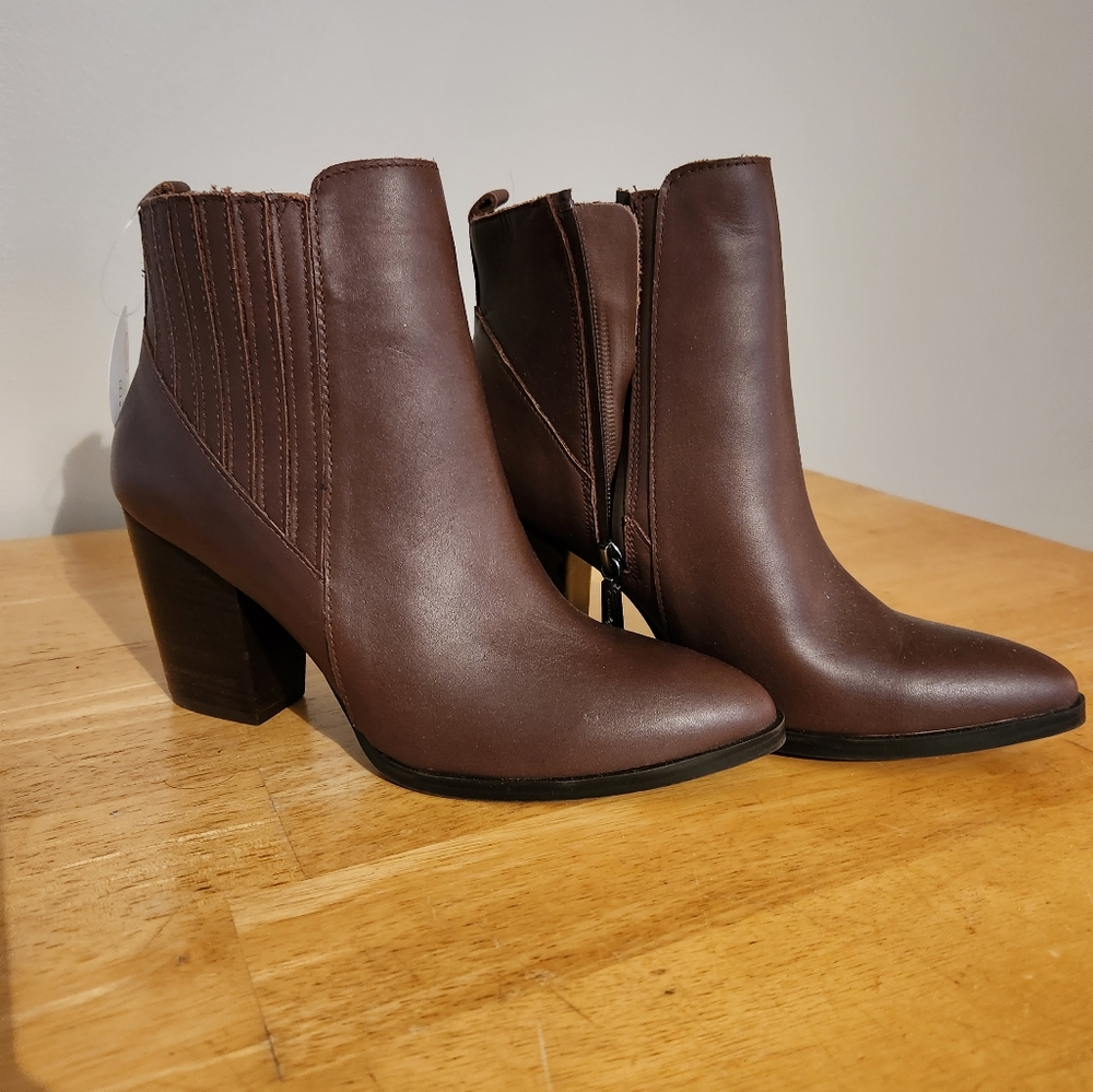 Blondo Waterproof Leather Ankle Boots